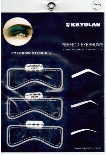 Eye Brow Stencil 3Set - Tamed wigs and makeup