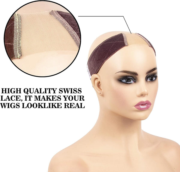 LACE PARTING VELVET WIG GRIP