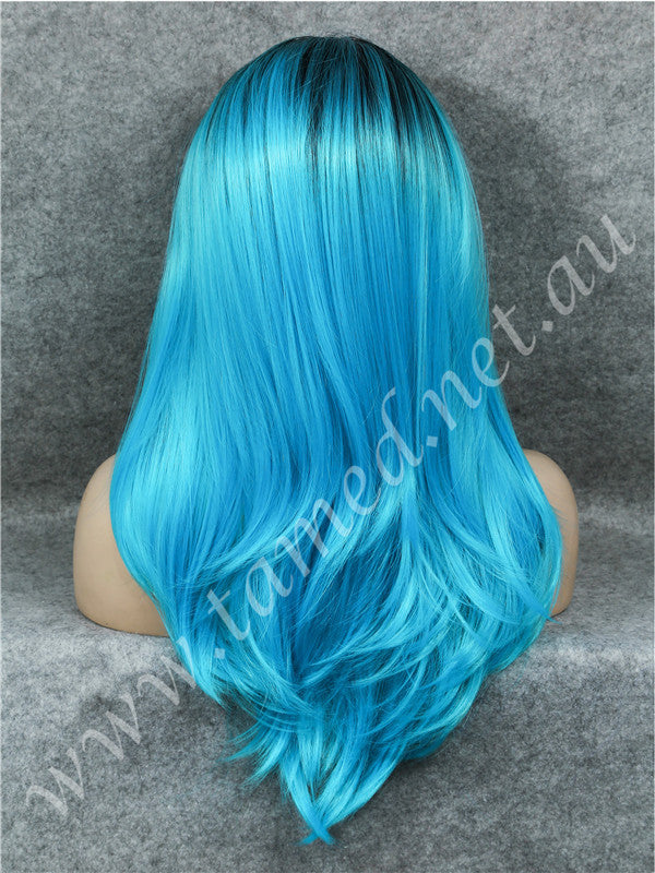 ELISE ELECTRIC BLUE - Tamed wigs and makeup - 2