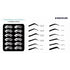 Eye Brow Stencil 12Set - Tamed wigs and makeup