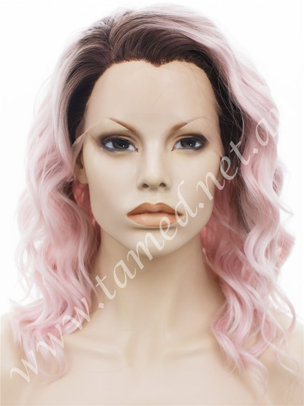 CARRIE DUSTY PINK - Tamed wigs and makeup - 1