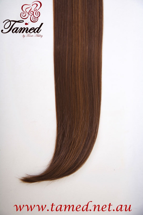 HIGHLIGHTED BROWN - DELUXE SYNTHETIC WEFT