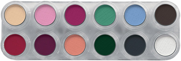 GRIMAS  CUSTOM 12 EYESHADOW BUNDLE (with free tray) - Tamed wigs and makeup